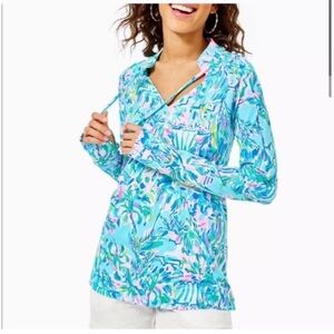 EUC Cassie Popover Blue Ibiza